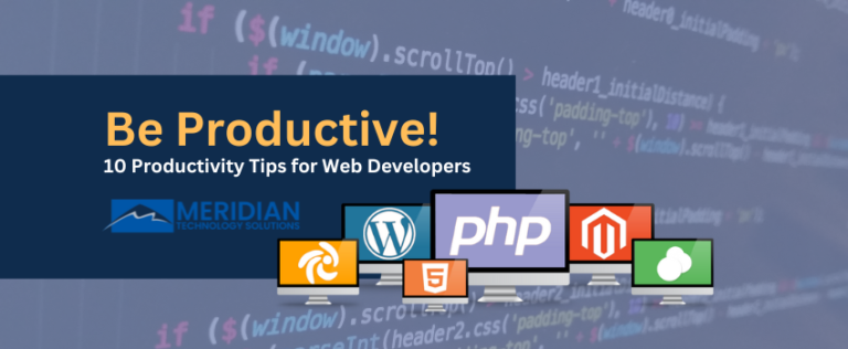 10 Productivity Tips for Web Developers